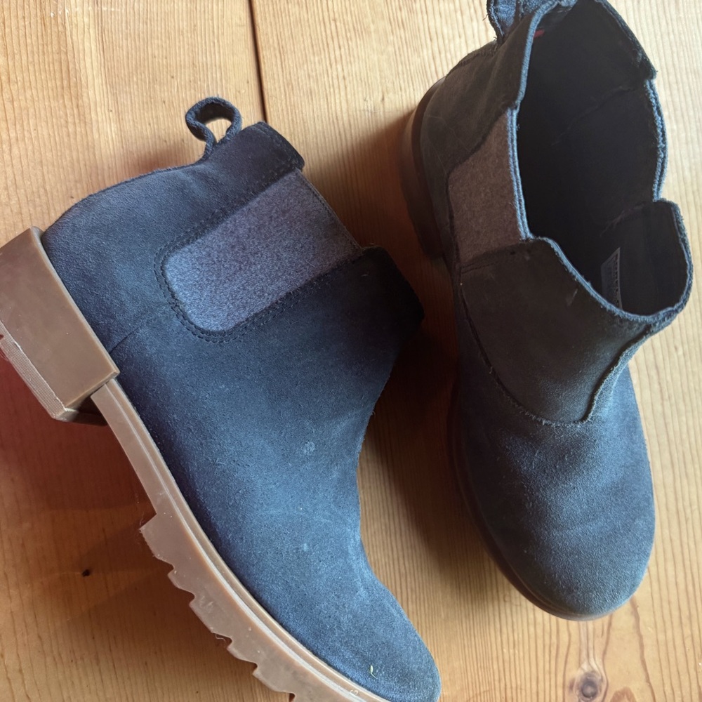 SOREL Waterproof Suede Ankle Boots